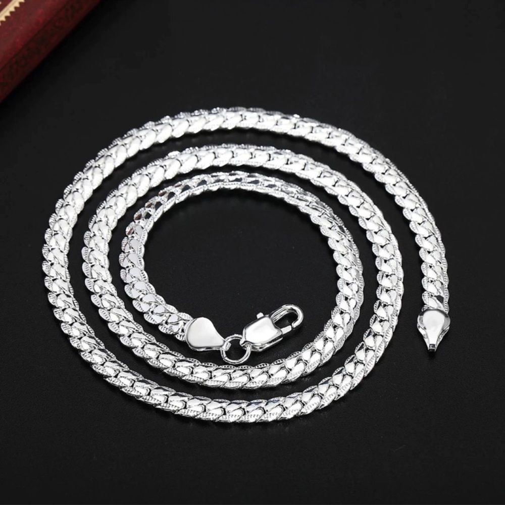NEW 🎁 UNISEX CHAIN 925 STERLINE SILVER